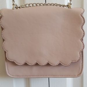 Pale Pink Crossbody Purse